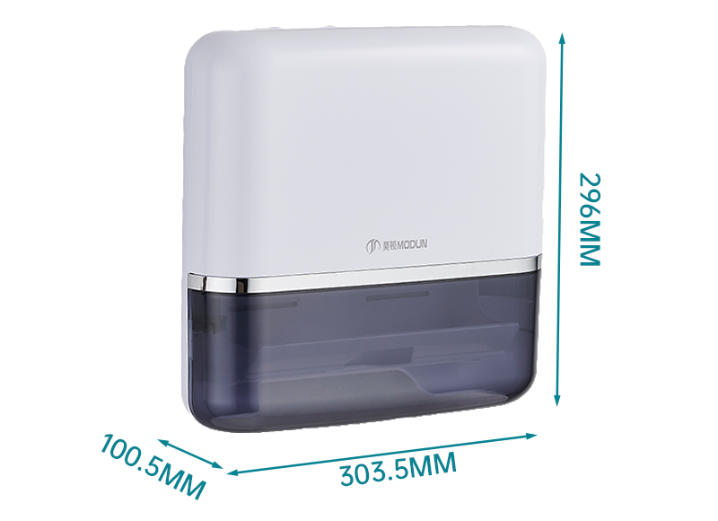 Modun Nuovo 2026 Dispenser di carta igienica in plastica per bagno con montaggio a parete M-5881U