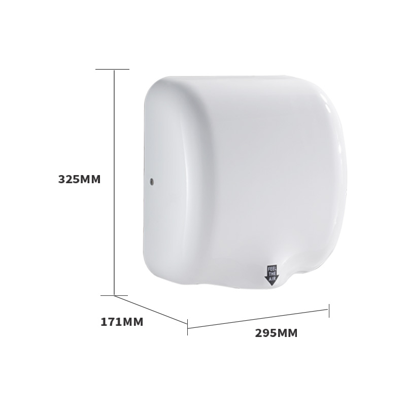 MODUN M-9999 MIRROR Asciugamani a getto ad alta velocità 1200W ABS Asciugamani per bagni commerciali in plastica